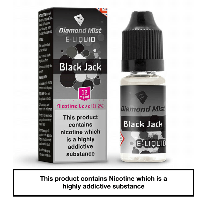 Diamond Mist Black Jack 10ml 12mg