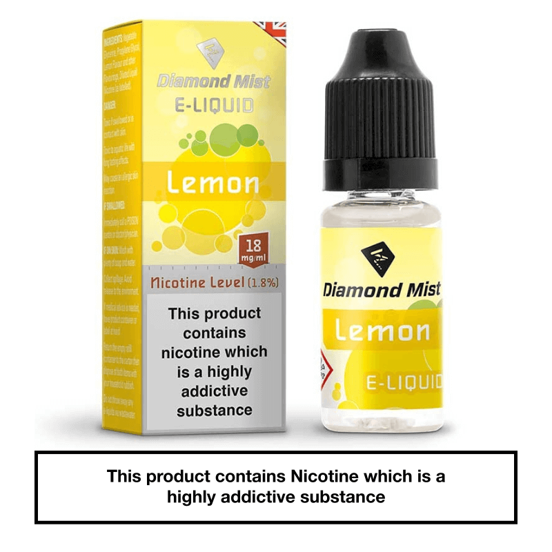 Diamond Mist Lemon 10ml 18mg
