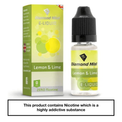 Diamond Mist Lemon & Lime 10ml 0mg