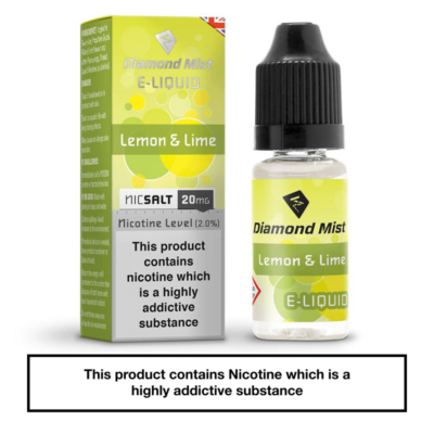 Diamond Mist Lemon & Lime Nic Salt