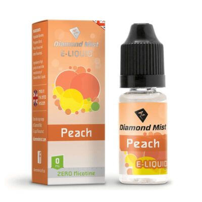 50 50 vape juice Diamond mist peach 0mg