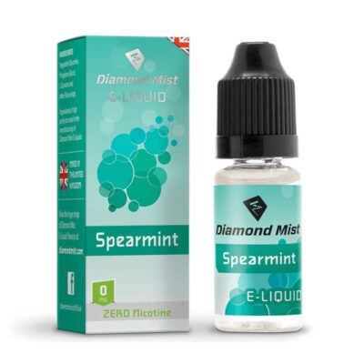 spearmint vape liquid Diamond mist spearmint 0mg