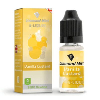 eliquid uk Diamond mist vanilla custard 0mg