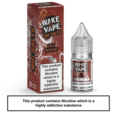 Wake & Vape Nic Salts – Cola Bottles 10ml