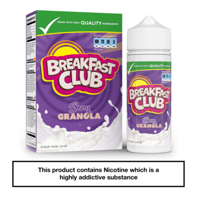 Breakfast Club Berry Granola 100ml