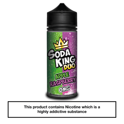 Soda King Apple Raspberry 100ml