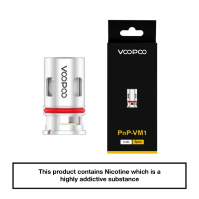 VooPoo Vinci PnP Replacement Coils 5 Pack - VM1