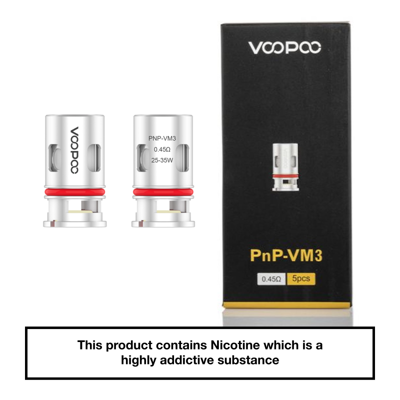 VooPoo Vinci PnP Replacement Coils 5 Pack - VM3