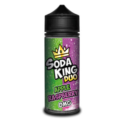 70 30 soda king duo apple raspberry e-liquid