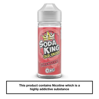 Soda King Old Skool - Strawberry 100ml