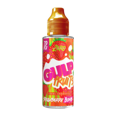 GULP strawberry bomb strawberry vape juice