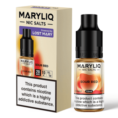 Sour Red Maryliq Nic Salt by Lost Mary