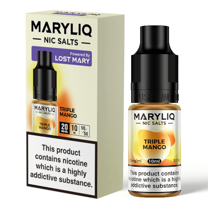Triple Mango Maryliq Nic Salt by Lost Mary