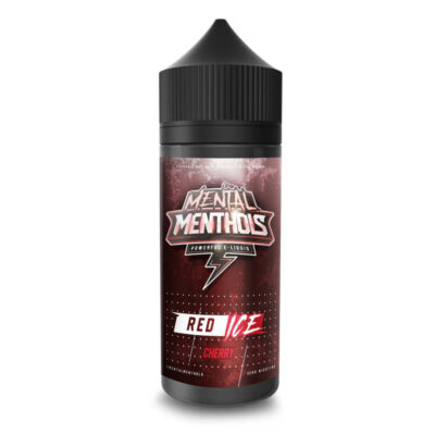 cherry menthol vape juice - Mental Menthols - Red Ice 100ml