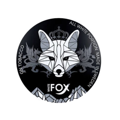 white fox black nicotine pouches best snus