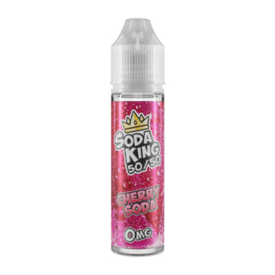 fizzy cherry vape liquid - SODA KING 50/50 - CHERRY SODA 50ML