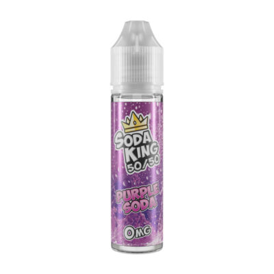 e-cig liquid - Soda King 50 50 - purple soda