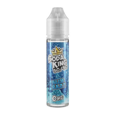 50 ml vape juice - Soda King 50/50 - Blue Razz 50ml