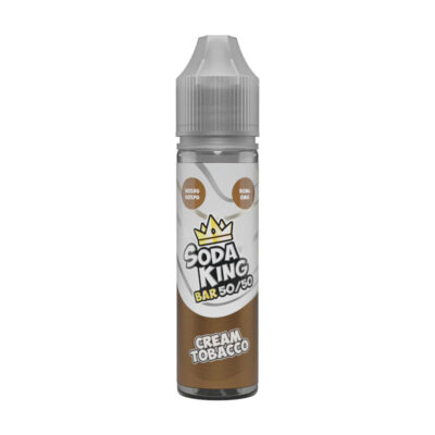 creamy tobacco vape juice - Soda King Bar Series 50 50 - Cream Tobacco