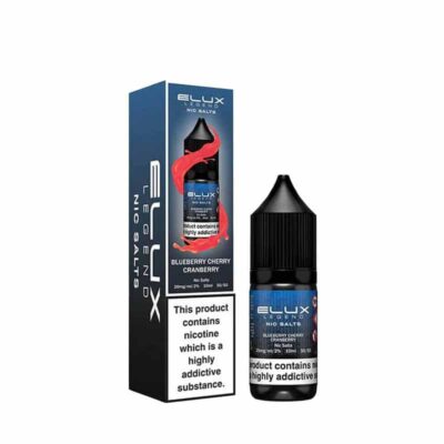 Elux Legends Nic Salts Blueberry Cherry Cranberry